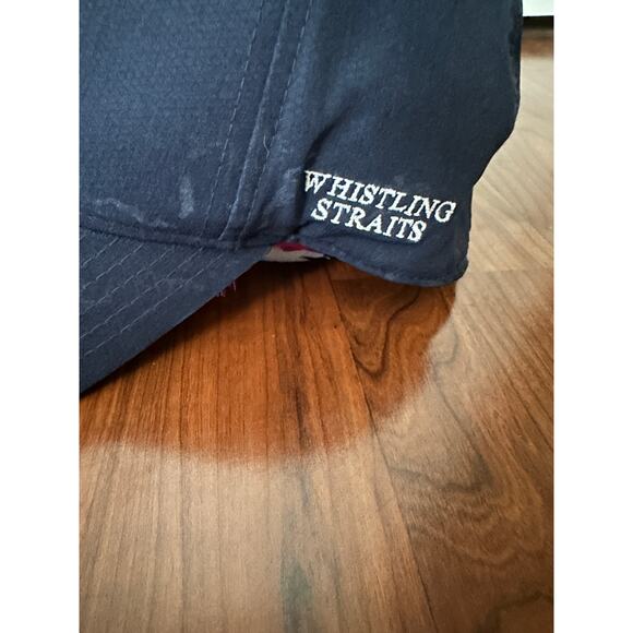 Ryder Cup 2020 Nike Dri Fit Legacy 91 Whistling Straights Baseball Hat Navy Blue - Picture 3 of 9